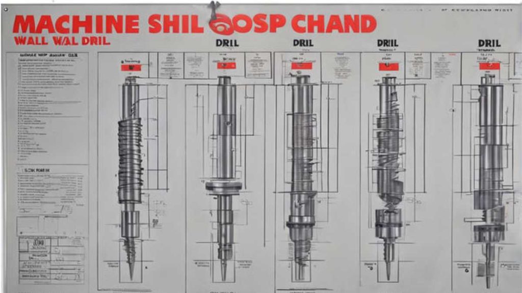 Machine Shop Wall Charts Cleveland Twist Drill Official Reference