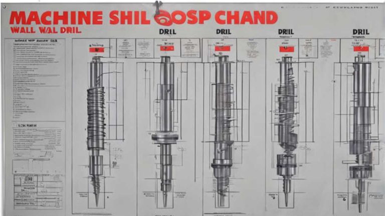 Machine Shop Wall Charts Cleveland Twist Drill Official Reference